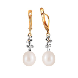 Серьги 290-1-1051Р (Au 585)