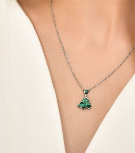 Колье SN12510A-MLT/ GM0171443 (Ag 925)